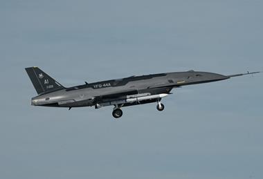 YFQ-44A with inert missiles c US Air Force