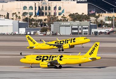 Spirit Airlines Las Vegas -c- GingChen _ Shutterstock