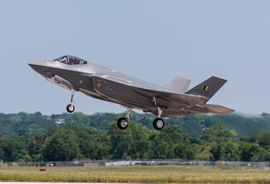 Belgian F-35A debut