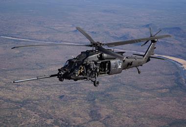 US Army 160th SOAR MH-60 Black Hawk c US Air Force
