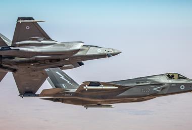 UK F-35B pair