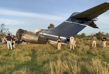 MD-87 crash Houston, NTSB 102121