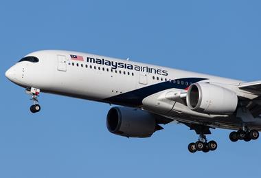 Malaysia Airlines Shutterstock A350