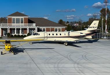 N476JC-c-Danville-Boyle County airport Stuart Powell Field