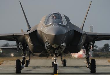 RAF F-35B at Akrotiri