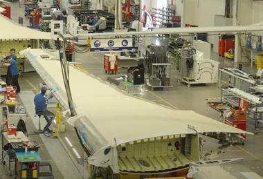 A220 wing Spirit AeroSystems Belfast-c-Spirit AeroSystems
