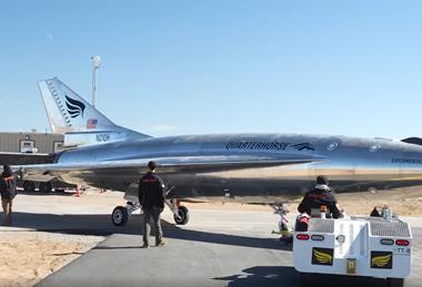 Quarterhorse Mk 2.1 flight vehicle