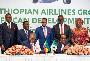 Ethiopian and AfDB signing-c-Ethiopian Airlines Group
