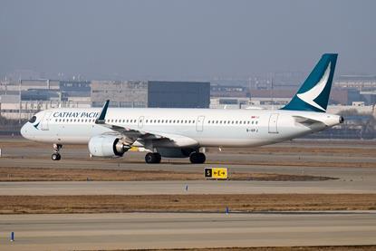 Cathay A321neo Airbus