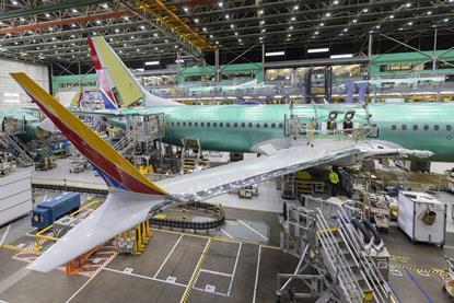 Boeing 737 Max Renton