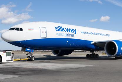 boeing777Farrival-c-Silk Way West Airlines