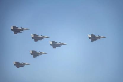 Indian air force Rafales