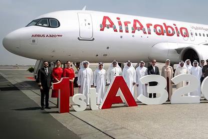 Air Arabia first A320neo title-c-Air Arabia
