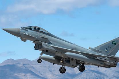 Royal Saudi Air Force Eurofighter Typhoon