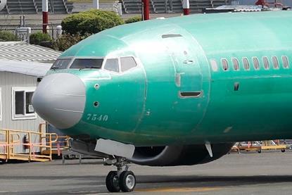 737 Max 8 at Renton