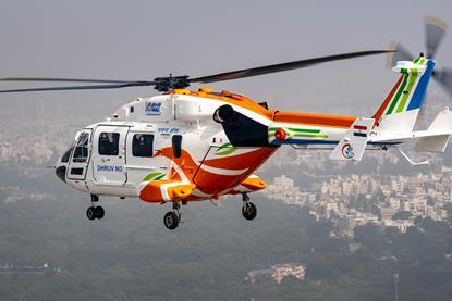 Inaugural Flight of Dhruv NG