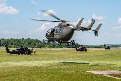 UH-72 Lakota flight c WV NG