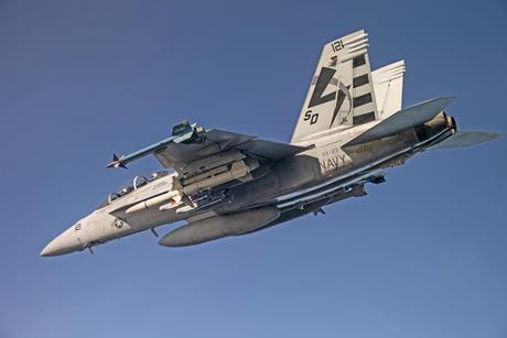 Stormbreaker Small Diameter Bomb II on US Navy FA-18
