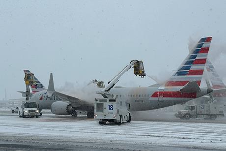 American Airlines Winter Storm Fern