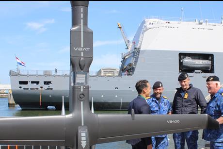 V-Bat Dutch navy
