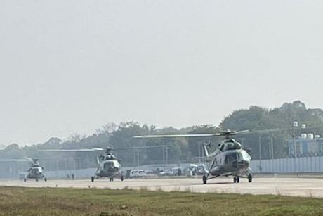 Indian Air Force Mi-17s