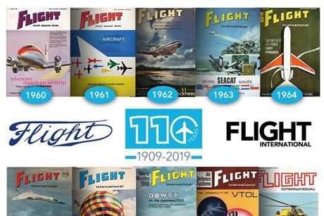 flight 1960s cover collage