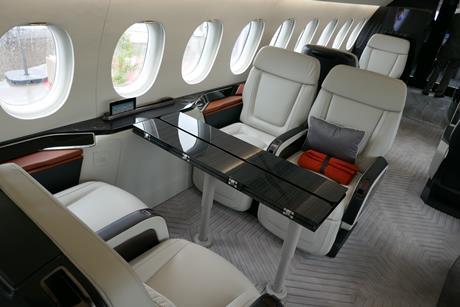 Dassault Falcon 6X interior 