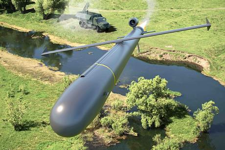 CROSSBOW ONE WAY EFFECTOR (HEAVY) - Missile - DSEI 2025 - ©MBDA (EMBARGOED for use until 9-September-2025)