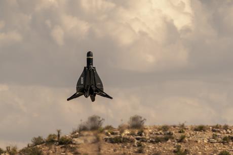 Anduril Roadrunner landing