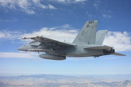 AARGM-ER on Super Hornet