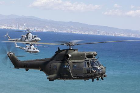 Puma HC2 with Bell 412s