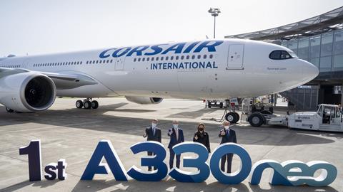 First Airbus A330neo delivery-to-Corsair-Group