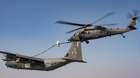 HH-60W aerial refuelling