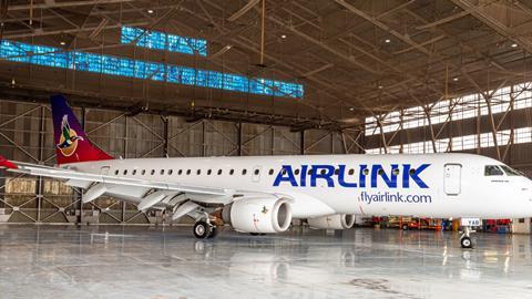 Airlink livery Embraer 190 November 2020
