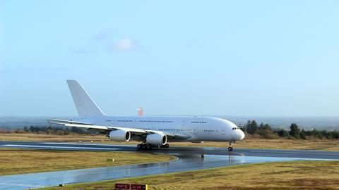 Air France A380 Ireland West Airport arrival 1