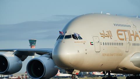 Eithad Airbus A380
