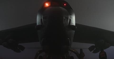 B-52 armed with AGM-158 JASSM c USAF