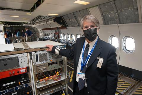 Boeing 777X deputy chief pilot Heather Ross