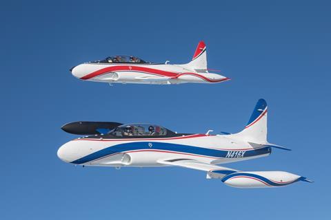 T-33s formation
