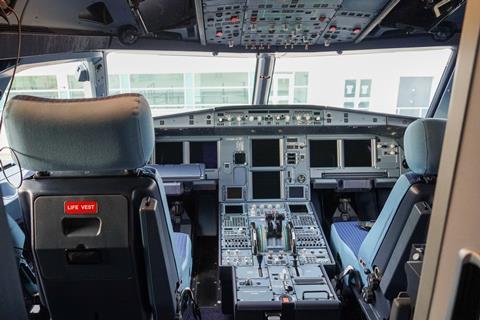 Wizz Air Airbus A321neo cockpit