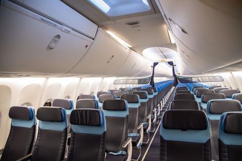 KLM Boeing 737-800 cabin upgrade