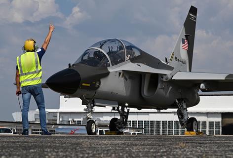 Beechcraft M-346N demonstration flight