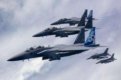 RSAF F-15s F-16s