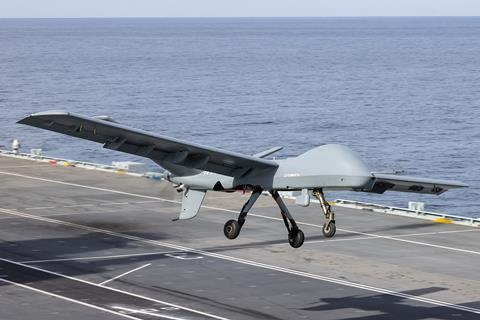 Mojave over Prince of Wales deck