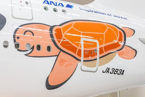 ANA's third A380