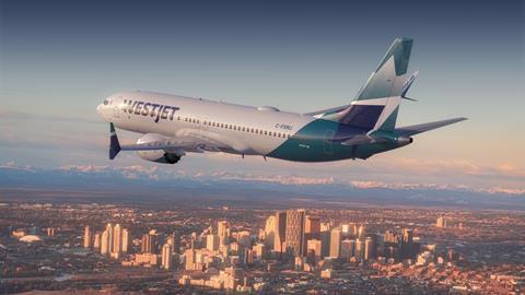 WestJet Boeing 737 Max 8