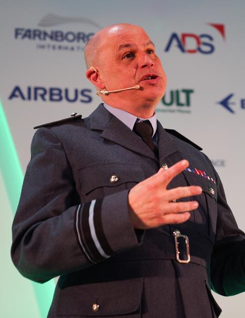 RAF Air Vice-Marshal Paul Lloyd