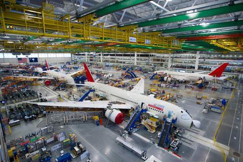 Boeing 787 Charleston assembly plant