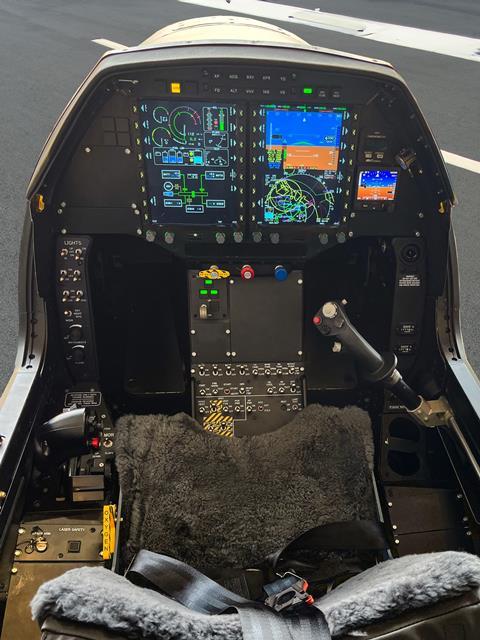 Mwari front cockpit