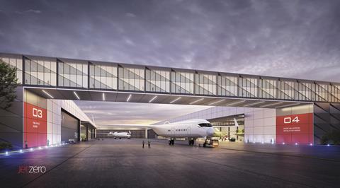 JetZero's envisioned Greensboro facility